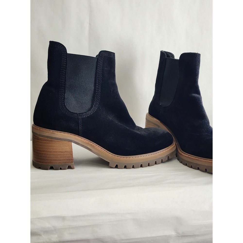 Pedro Garcia Zona Suede Lug Sole Chelsea Boots EU 37 US 6.5–7 Made in Spain